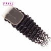Toocci classic Cuticle Aligned Raw virgin hair 4X4 free part deep wave style top swiss lace closure