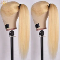 

Sunlight 150% Transparent Lace Wig 613 Honey Blonde Lace Front Wigs 13x6 Lace Front Human Hair Wigs Brazilian Straight Remy Hair
