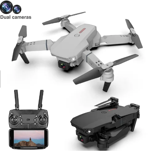 

2021 Hot sale on Amazons Online 720P 4K Dual Drone Camara VS Mavic Mini Air Drone E58 E88