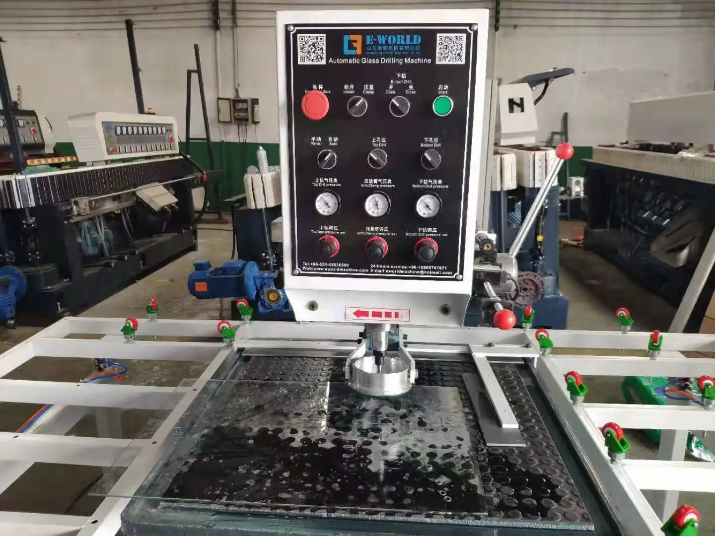 Automatic Horizontal Drilling Glass Machine Eld0222 Buy Horizontal Drilling Glass Machine