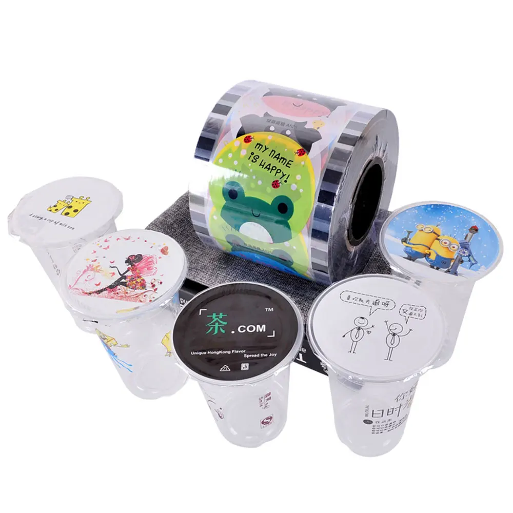 

Most popular can be printed logo pp cup sealing films