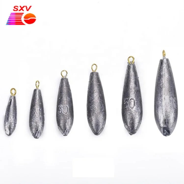 

Various models and weight sizes fishing lead sinkers