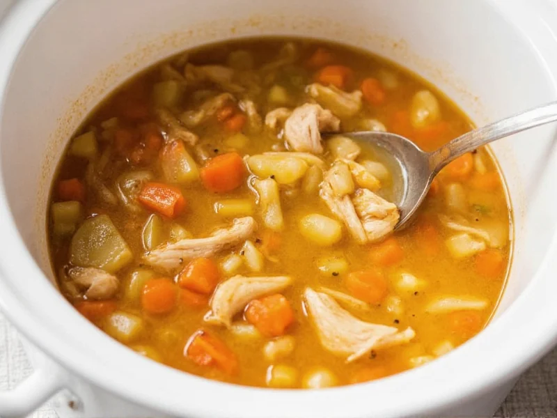 Perfect Chicken Soup in Crock Pot: Easy 6-8 Hour Recipe