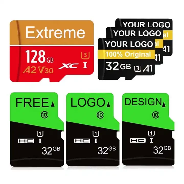 

High Speed CE/UKCA/RoHS C10 Memory Card 8Gb 16Gb 32Gb 64Gb 128Gb 256Gb with Custom Logo and Retail Packing for Amazon Ebay