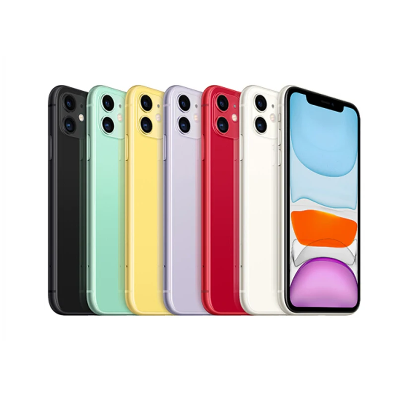 

Phone 11 wholesale smart phones original refurbished for iphone 11 green case