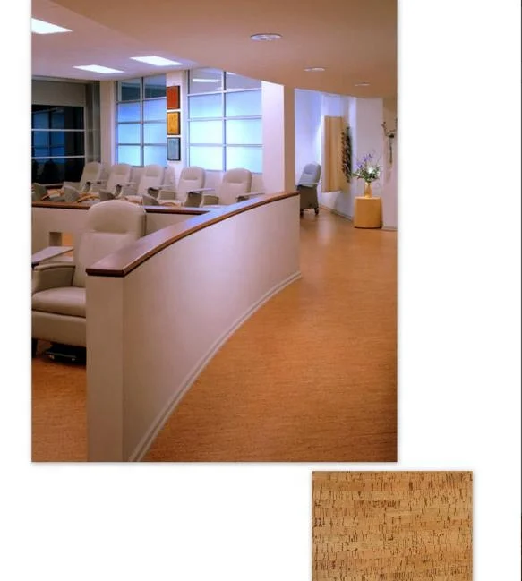 
Cork floating flooring tiles with warm texture, rich color and pattern 