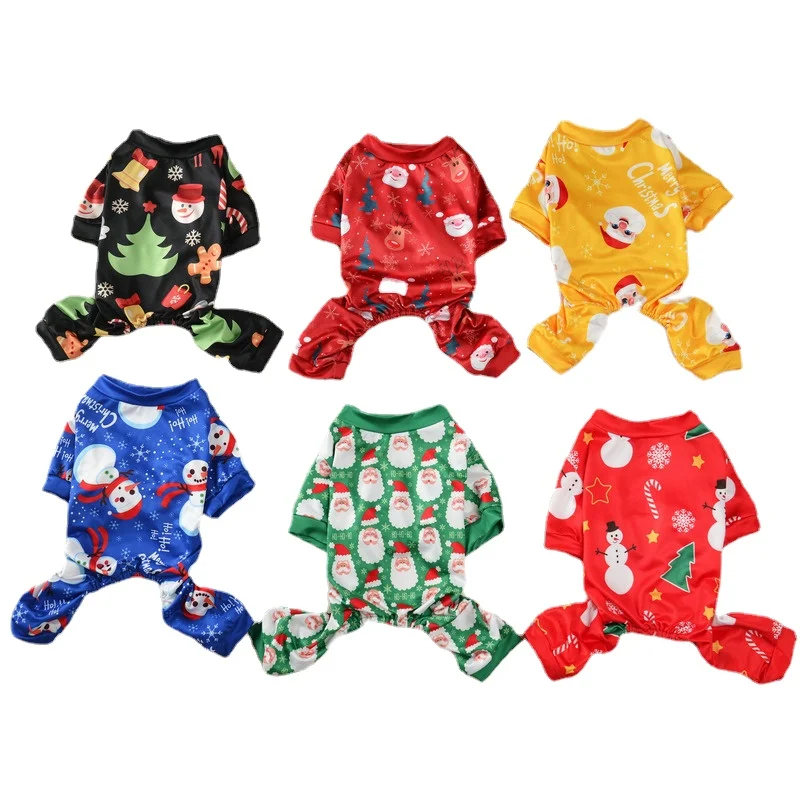

Pet Four Legged Christmas Clothes, Grey/red/coffee