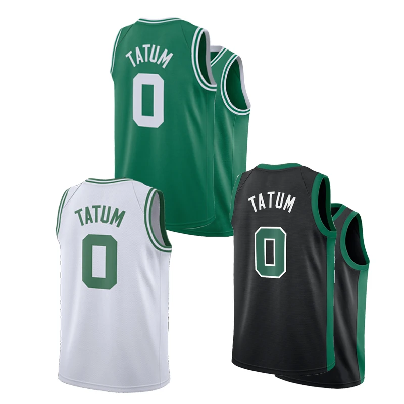 

Free Shipping Boston Mens Jayson Tatum Basketball Jersey