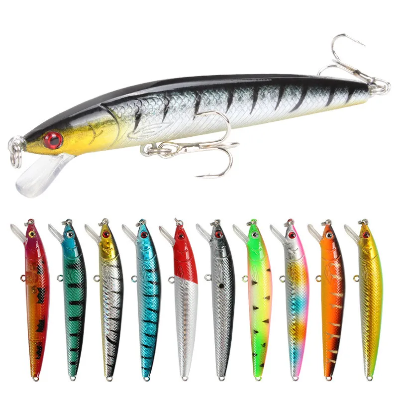 95mm 7.1g Sinking Minnow Hard Bait Fishing Lures Mini Minnow With ...