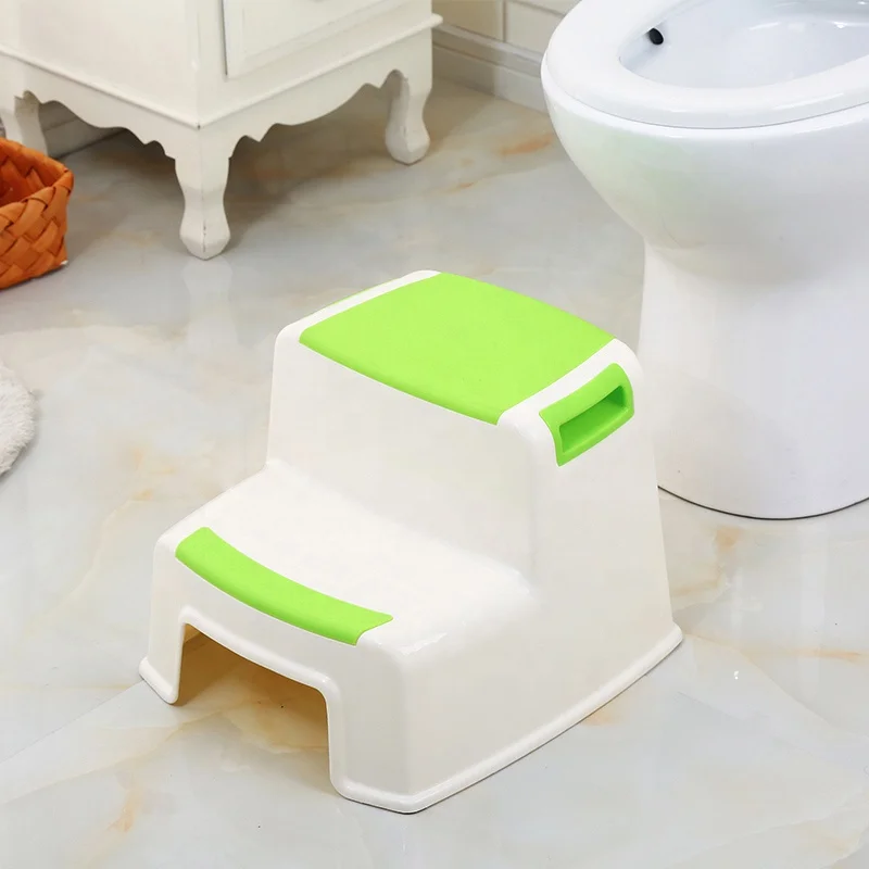 
Plastic Portable Baby 2 Step Stool for Potty Kids Footstool 