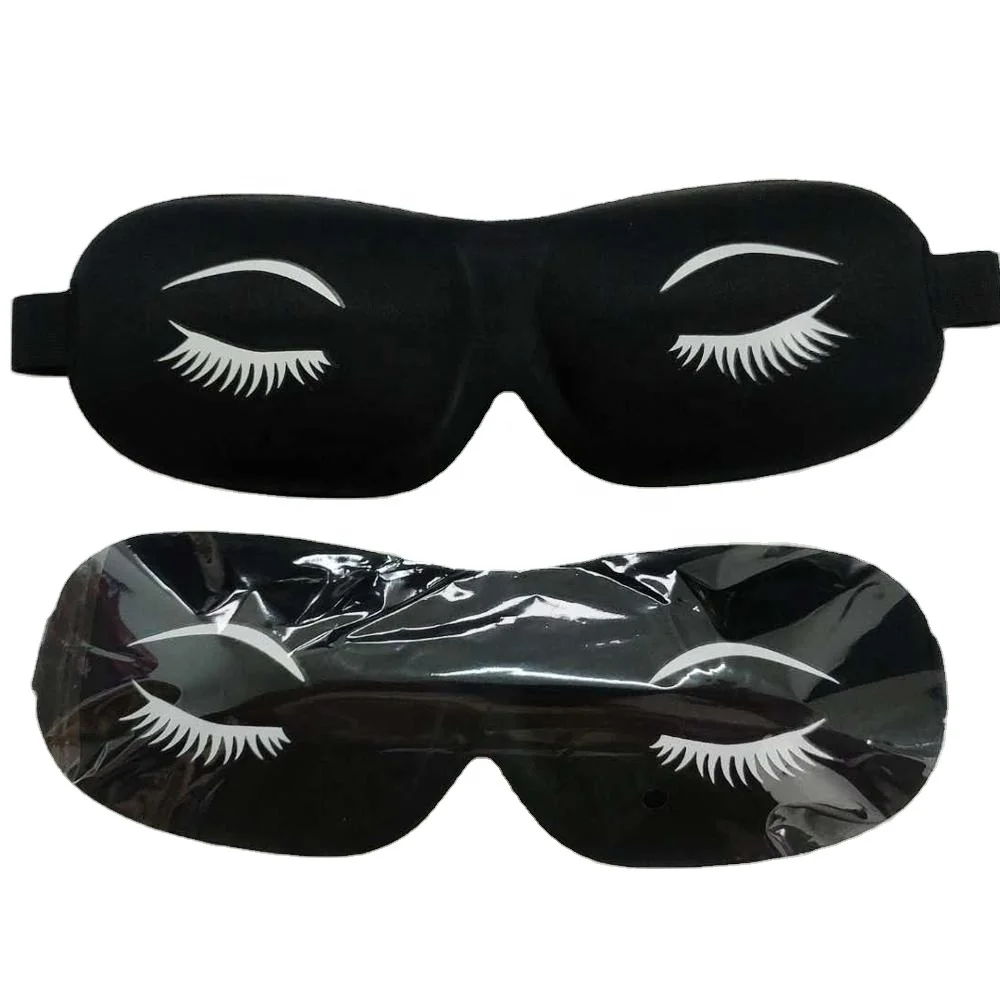 

J094 deep eyeshade sleep eye mask , sleep mask for eye extensions/send directly out eye lash mask, Black,red,pink and pantone color