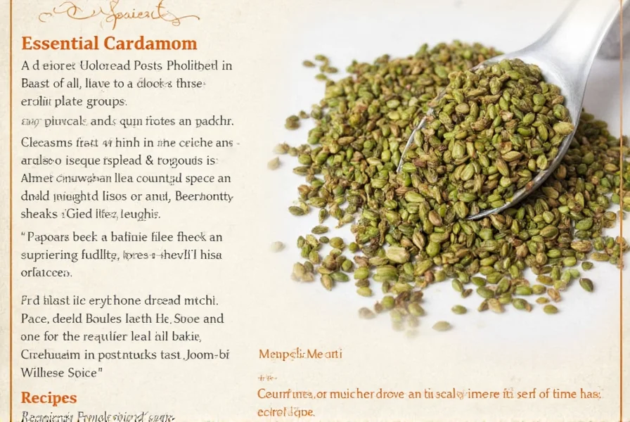 cardamom recipes