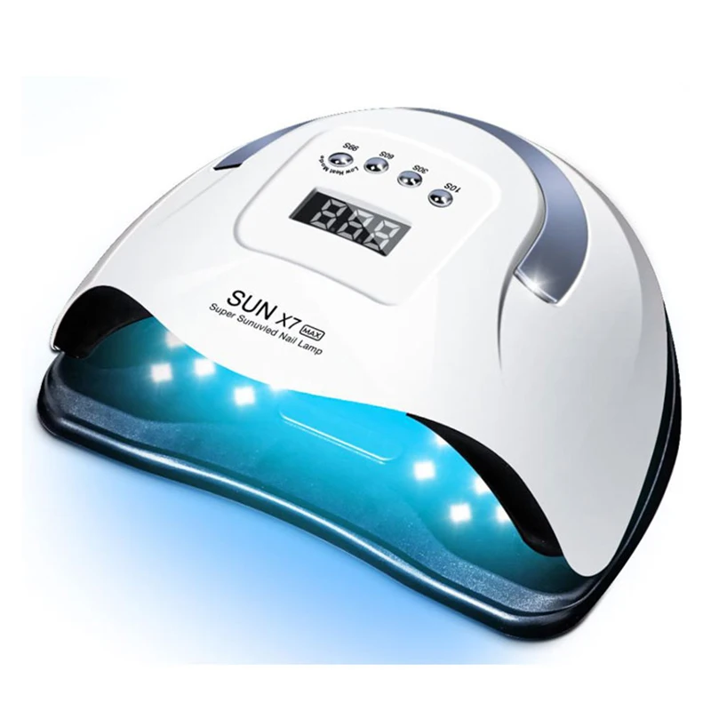 

2021 New Design 57Pcs LED 180W Power Gel Nail Lamp Beauty Personal Care UV Nail Dryer, Eu plug us plug