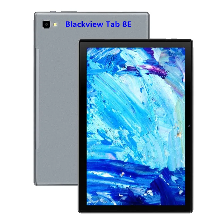 

Dropshipping Blackview Tab 8E Finish Tablet PC 3GB+32GB 10.1 inches Tableta Face Unlock Android 10 Computadora, Silver yellow