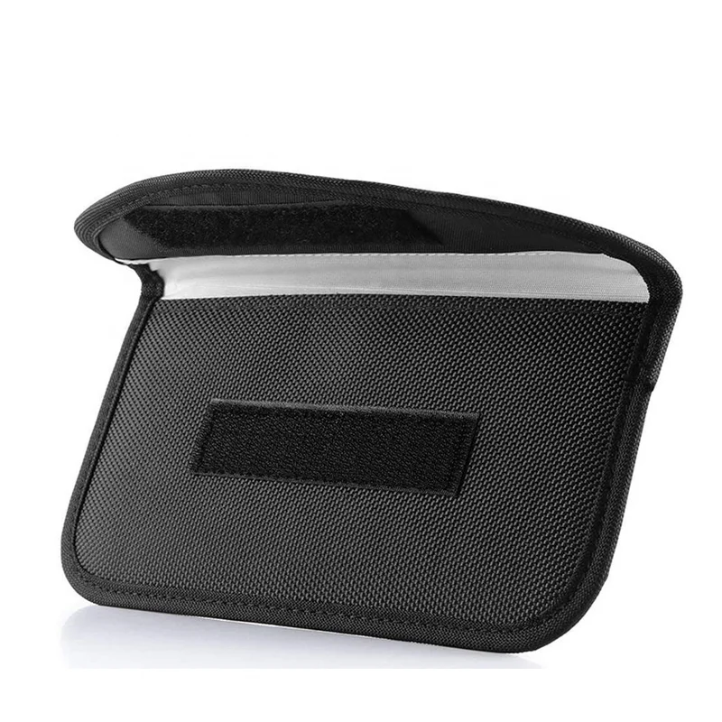

High Quality Signal Blocking Bag GPS RFID Faraday Pouch Shield Case for Cellphone, Accept customized