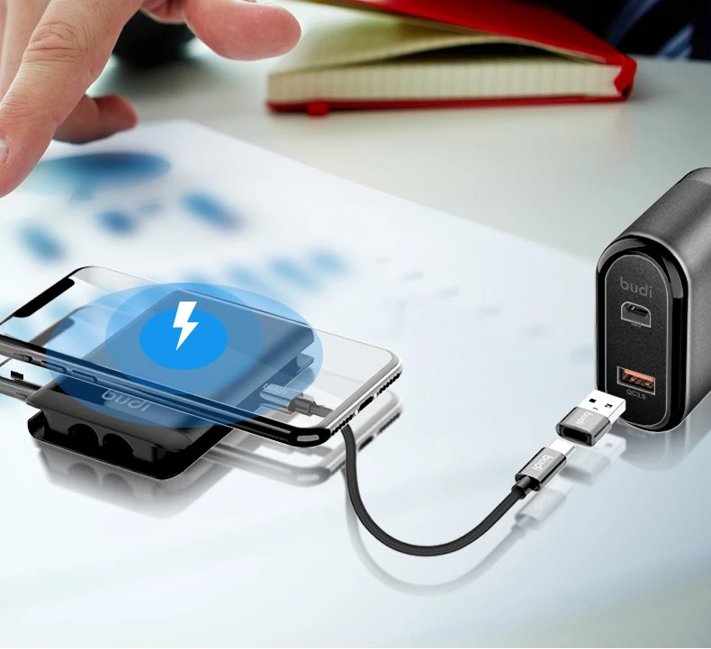 
2020 best selling new design mini convenient charging tool box with wireless charger 3 in 1 usb cable from budi factory in stock 