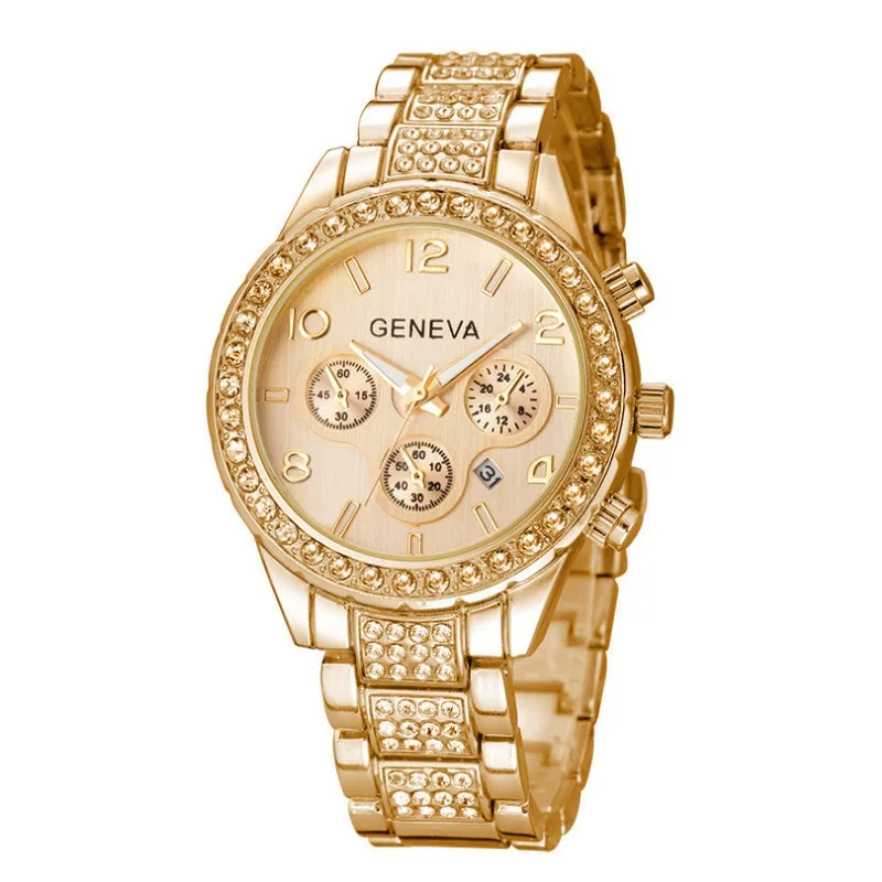 

top sellers 2020 for amazon luxury iced out diamond watch, Multiple color options