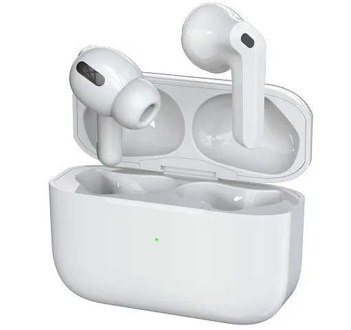 

TWS earbuds Wireless Earphones noise cancelling earbuds waterproof smart bracelet earbuds, White