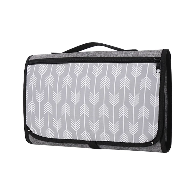 

Hot selling portable diaper changing pad waterproof baby folding play mat