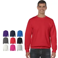 

270 gsm High Quality Unisex Men's Fleece Crewneck Pullover OEM Blank Customizable Sports Casual Solid Sweatshirt
