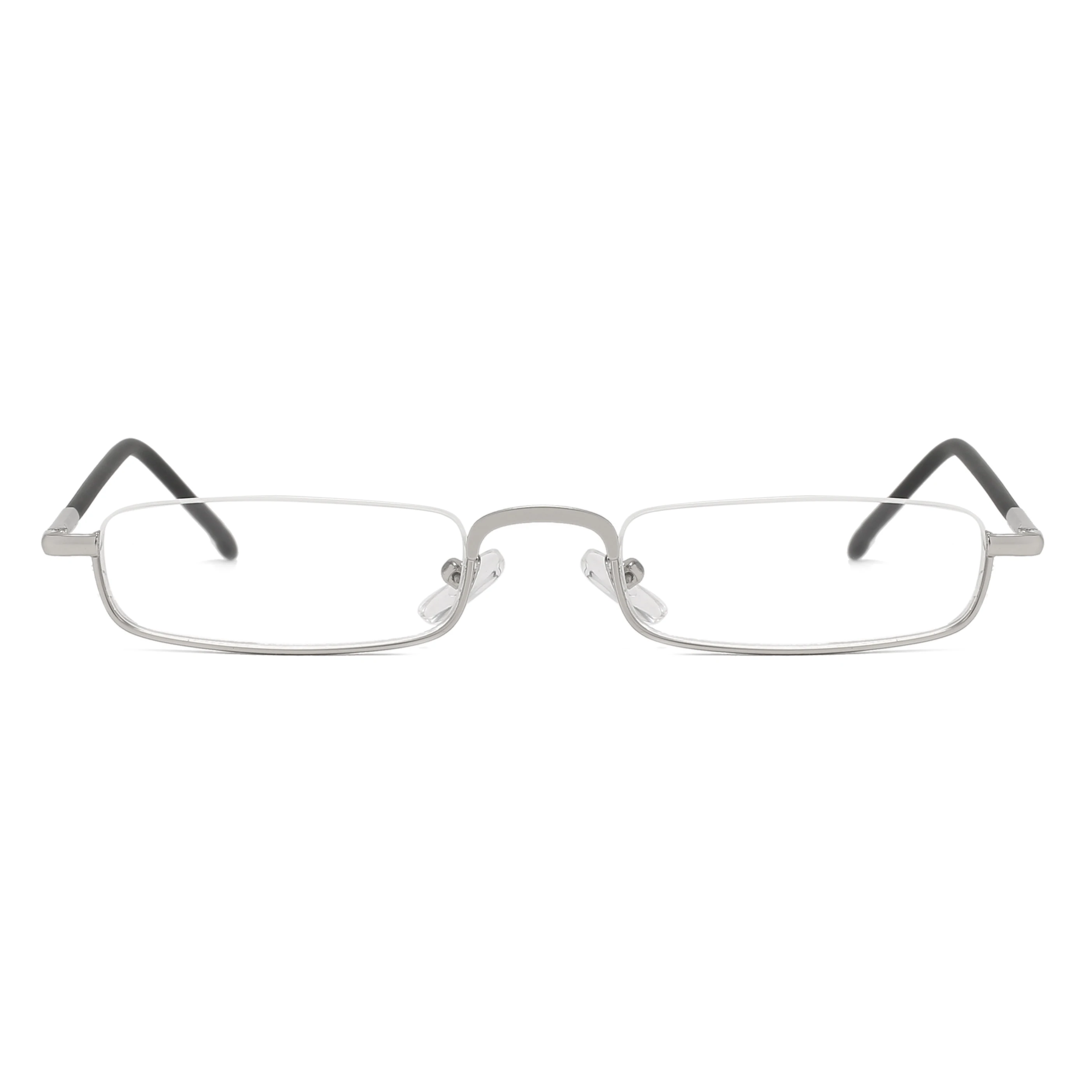 

Attractive price new type adjustable reading glasses unisex wholesale, Silver frame+black tip/siver frame+brown tip/silver+red tip