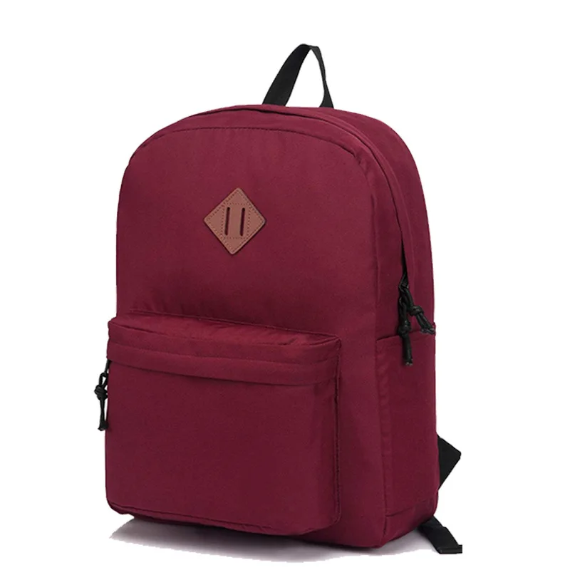 

OEM Manufacture Student Backpack for Teenagers 16 Inch Laptop Bag Fashion Ladies Girls Backpack School Bags for Kids Bookbag, More than 10 colors or customized