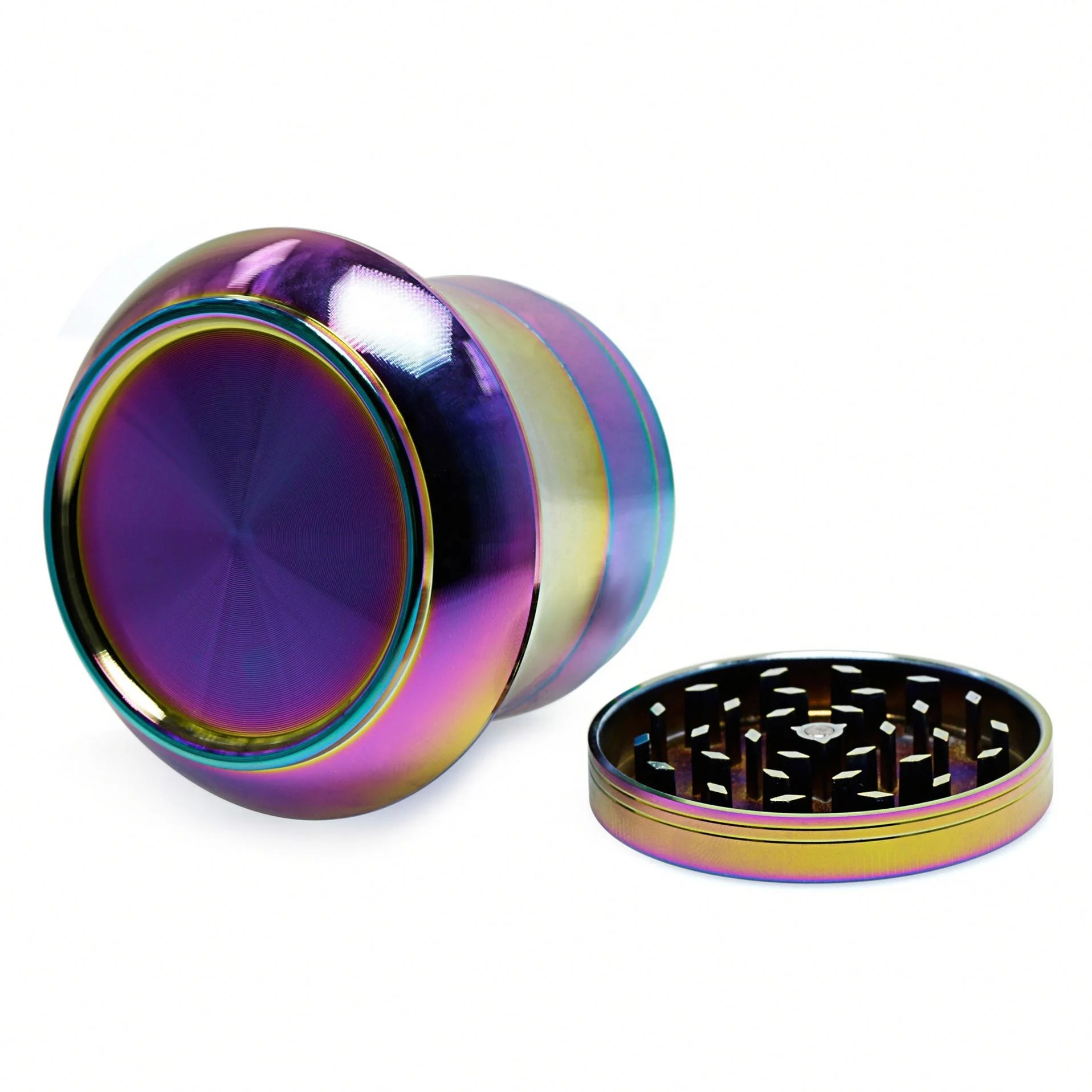 

Vase Shape Colorful Tobacco Grinder Diameter  Zinc Alloy Herb Grinder, Picture