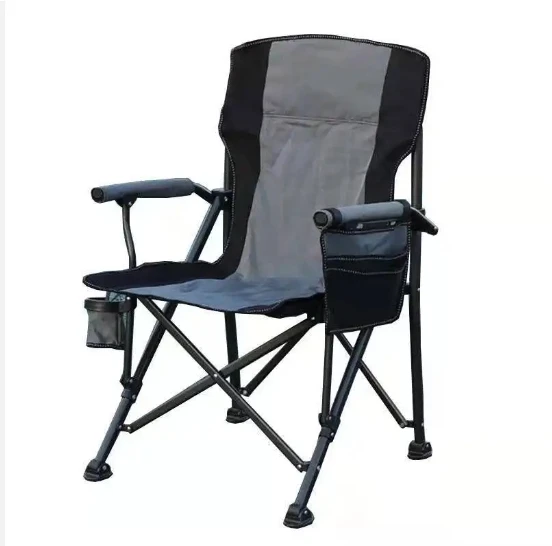 Wholesale Lightweight Stainless Steel Folding Chair Custom Portable Outdoor Beach Camping Dining Popular and Inexpensive