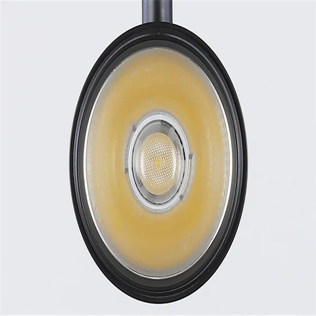 Led ceiling clothing liner wire track pendant rail spot light 3 phase system