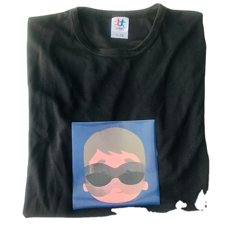 

Hot sell design TPU Custom lenticular printing 3d and flip picture for T-shirt