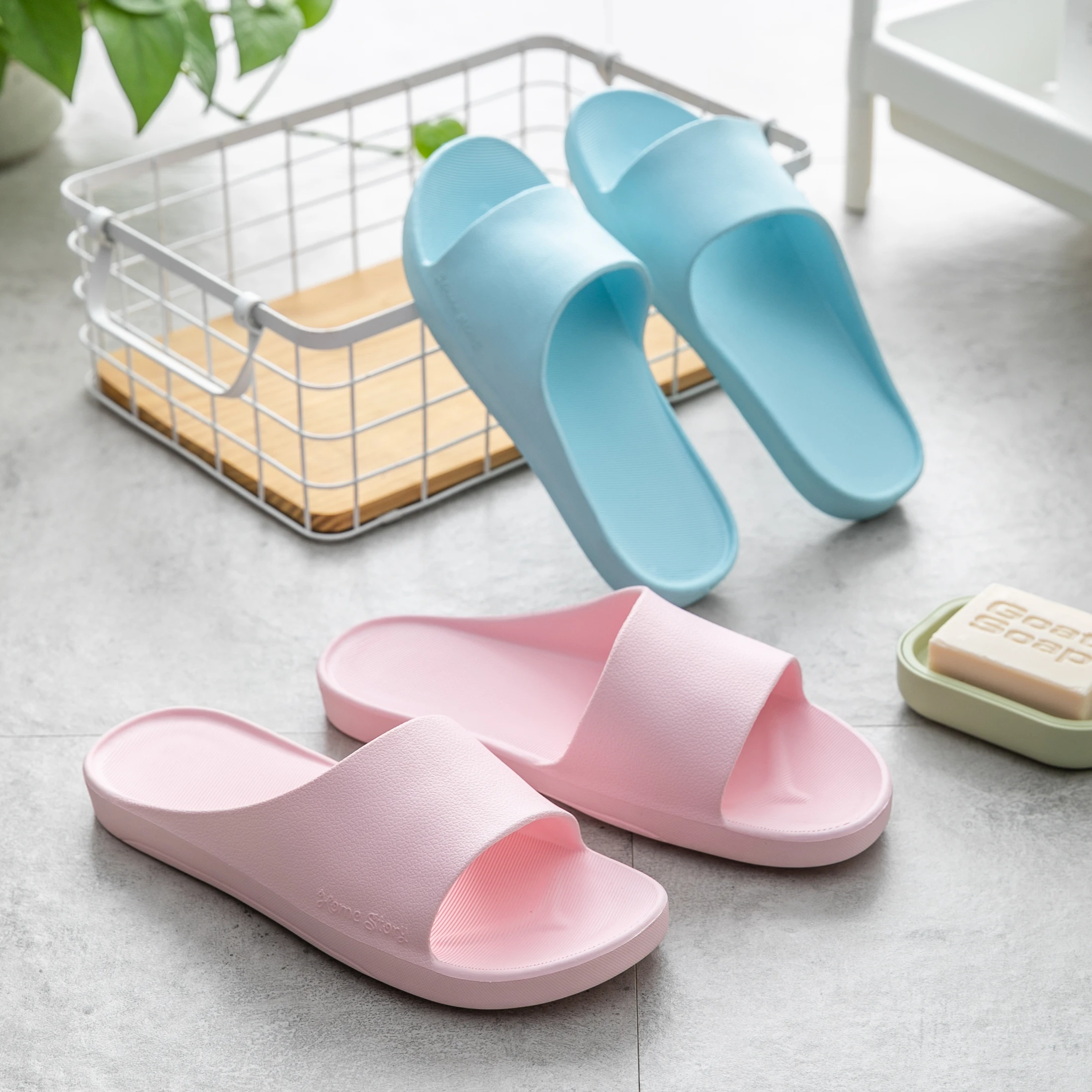 

China Wholesale Sport Sandals Men Slides,New Design Flat EVA Women Sandals Slides Fashion Women Sandals, 2 color options