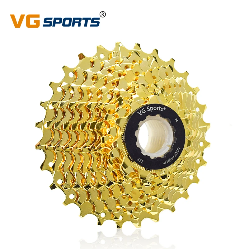 

VG Sports 11 Speed 11-28T 32T 36T Bicycle Cassette Freewheel for Road Bike Parts, Silver,gold,black