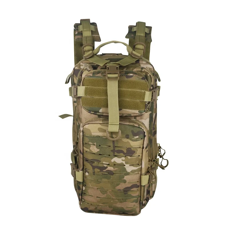 

Outdoor 25L Tactical Army Backpack Mountain Climb Army Backpack Military Equipment laser cut assault backpack, Multicam