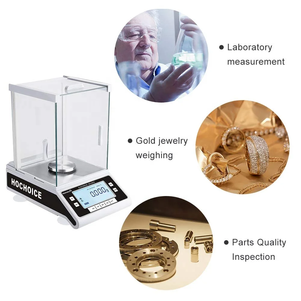 0.0001g 0.1mg 1mg Precision Laboratory Digital Weighing Scales