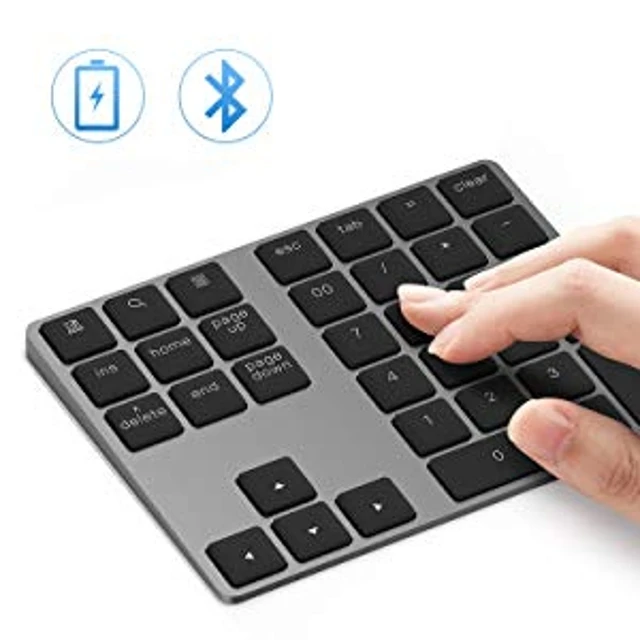 

Original Factory Numpad Aluminum Mini Wireless Numeric Keypad Keyboard With Reasonable Price