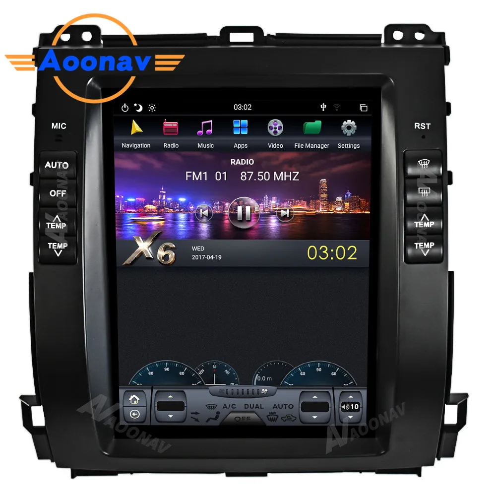 

android car radio multimedia auto radio GPS navigation player DSP unit for Land Cruiser Prado 120 for Lexus GX470 2002-2009