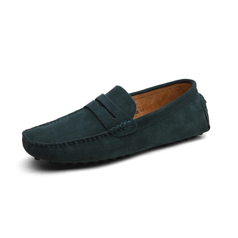 

Genuine leather driving moccasins loafer shoes men summer