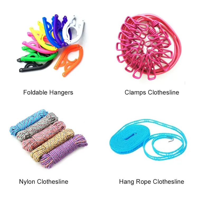 Best Camping Suction Cup Clothesline Rope Wire Outdoor Portable