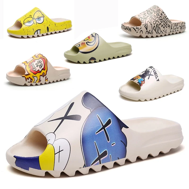 

Original High Quality Slippers Brand Logo Custom Women Yeezy Slipper Kids Yeezy Shoes Men Yeezy Slides