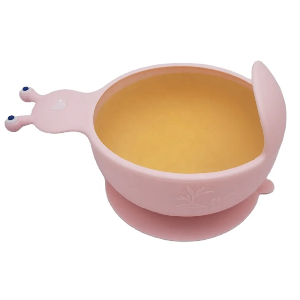 

Factory Wholesale Food Baby Bowl Portable Silicone Salad Bowls, 8 colors