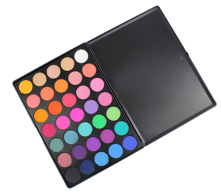 

Muting Cosmetics Highly Pigmented Makeup Diy 35 Colors Cruelty Free Private Label Eyeshadow Palette