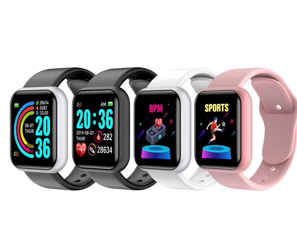 

2020 Smartwatch Smart Watch Men Women Blood Pressure Heart Rate Monitor Bluotooth Fitness Watch Smart Bracelet For Android IOS