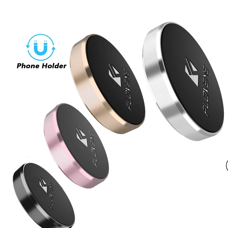 

Free Shipping 1 Sample OK FLOVEME Small Wall Mount Key Holder Mobile Phone Magnetic Mini Holder Car Mobile Stand