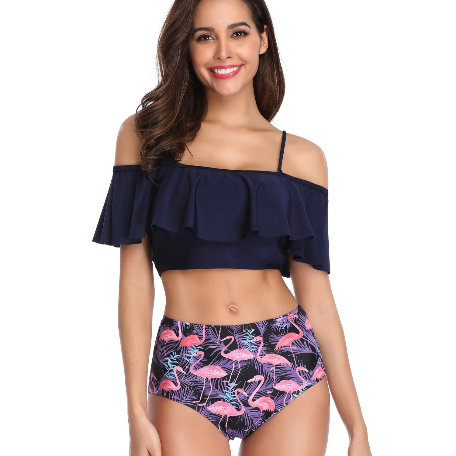 

Bikini 2021 Swimwear Women Brazilian Bikini Set Push Up Swimsuit Sexy Thong Biquini Swim Wear Bathing Suit, Customized color