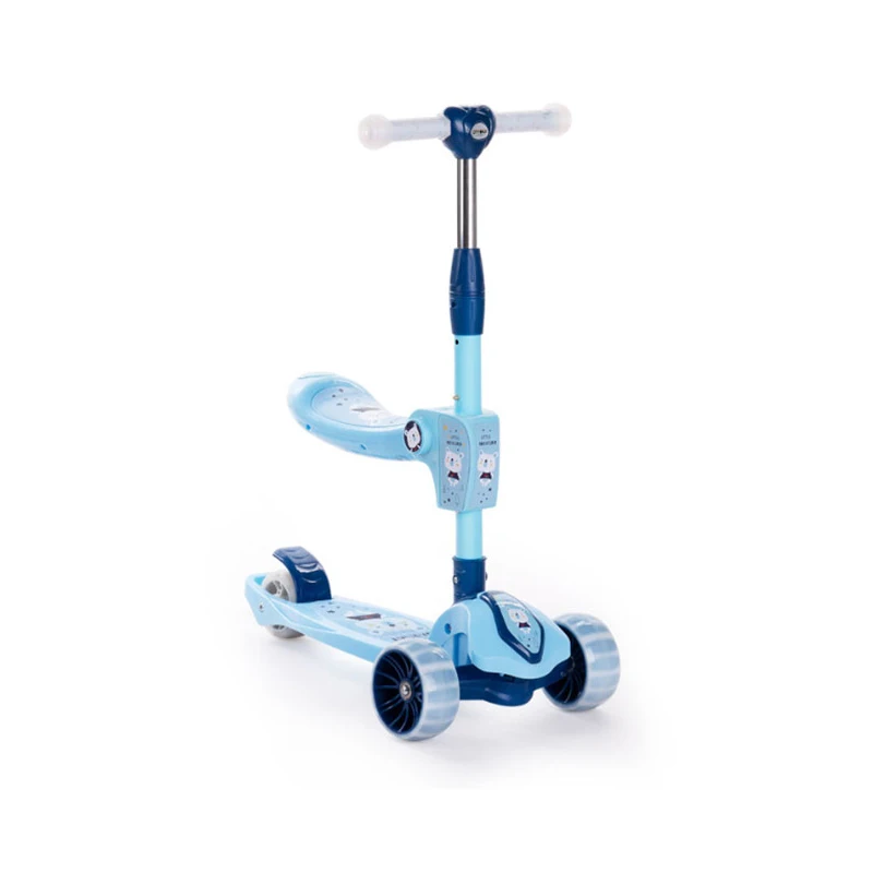 

Toddler 3 Wheel Kids Scooter, Toddler Foldable Baby Scooter/