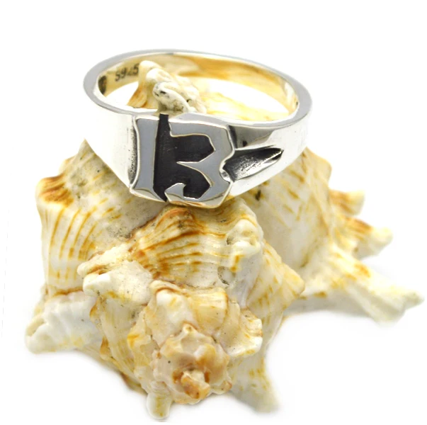 

New style 925 sterling silver 13 ring for ladies riders custom style for rings, Silver color