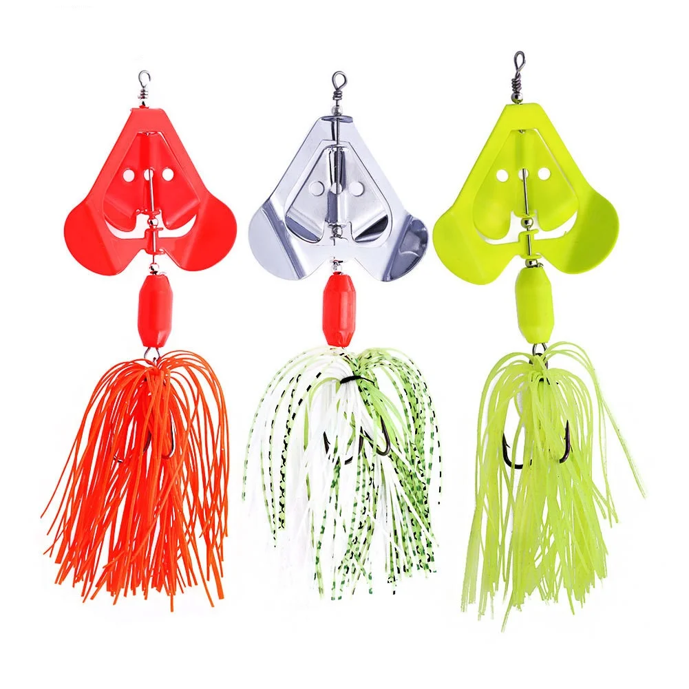 

Buzz Bait Spinnerbait Topwater 14cm 20g Buzzbait Skirts Rubber Lure Metal Jig Fishing Tackle
