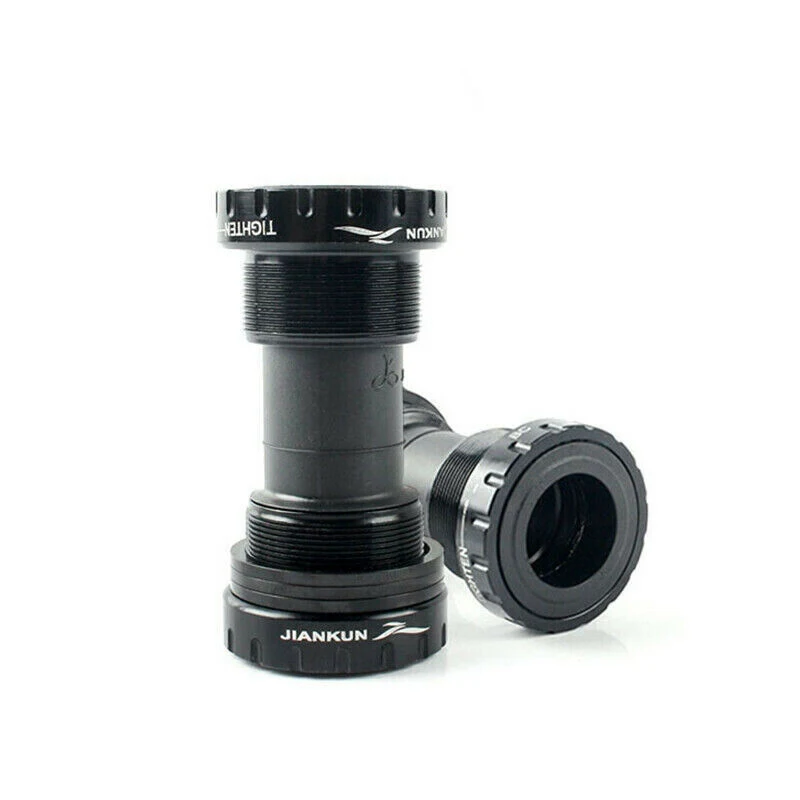 

Aluminum Alloy Thread Sealed Bearing Bicycle Bottom Bracket Press fit type bike tubes bicycle tool bottom bracket, Black