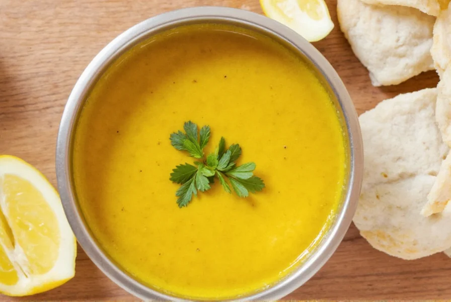 Peruvian Yellow Sauce in a bowl with garnish