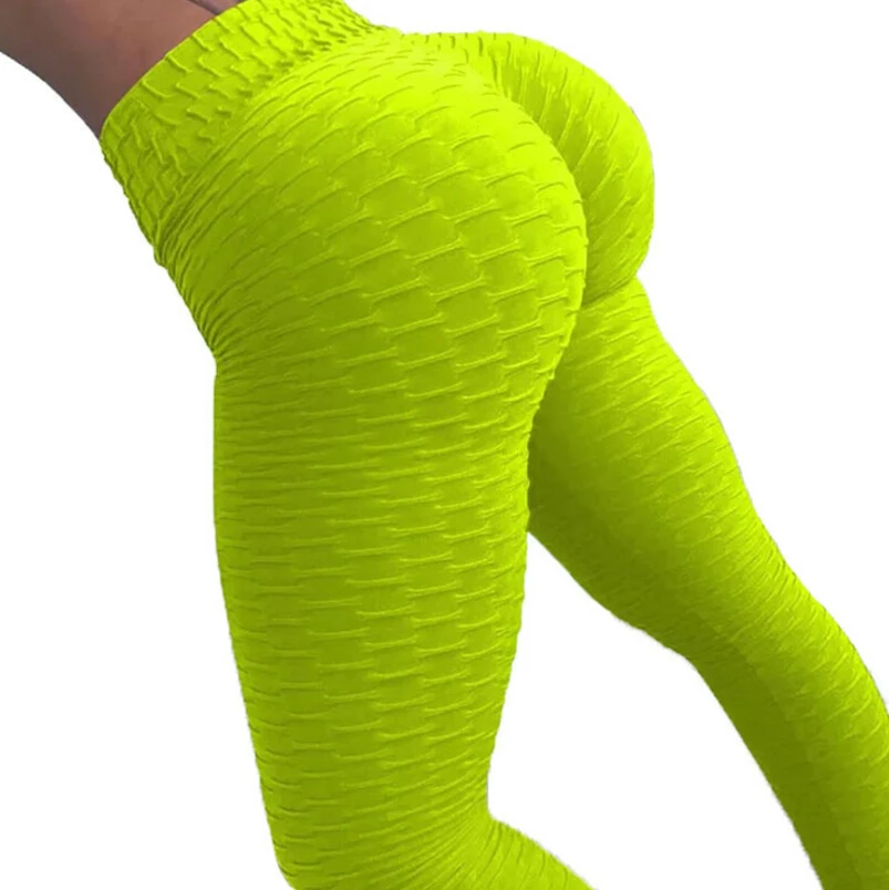 

Womens Ruched Butt Lifting Leggings High Waisted Workout Sport Tummy Control Gym Yoga Pants